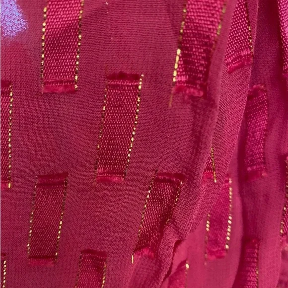 Pink and Gold Anthropologie Dress - Picture 5 of 5